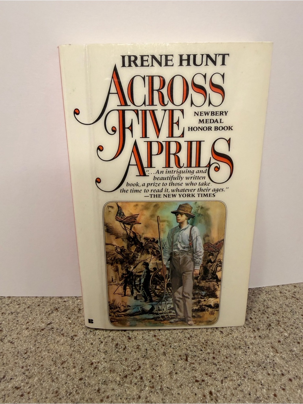 Lot of 8 Across Five Aprils Books by Irene Hunt Paperback Newbery Medal Honor